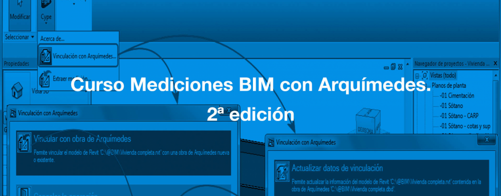 Curso Mediciones BIM con Arquímedes 2ª edición COAAT Lanzarote